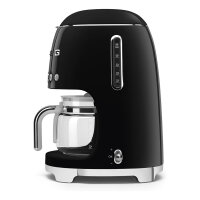 SMEG Filter-Kaffeemaschine 50s Style DCF02BLEU, schwarz