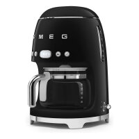 SMEG Filter-Kaffeemaschine 50s Style DCF02BLEU, schwarz