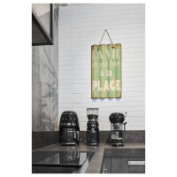 SMEG Filter-Kaffeemaschine 50s Style DCF02BLEU, schwarz