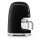 SMEG Filter-Kaffeemaschine 50s Style DCF02BLEU, schwarz