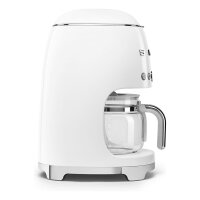 SMEG Filter-Kaffeemaschine 50s Style DCF02WHEU, weiß