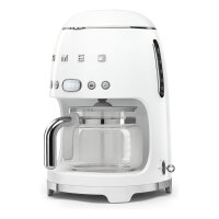 SMEG Filter-Kaffeemaschine 50s Style DCF02WHEU, weiß