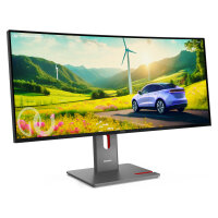 86,4cm/34" (3440x1440) Lenovo ThinkVision P34WD-40 21:9 WQHD IPS 4ms 120Hz HDMI DisplayPort USB-C USB-B USB-A RJ45 VESA Speaker Curved