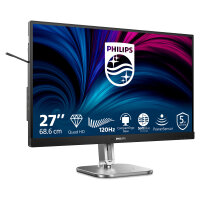 PHILIPS 68,58cm 27Z 2560x1440 120Hz IPS Flat H/A 150 MM TUV EyeSafe certified USB HUB SPEAKERS Power/Light sensor DP 2xHDMI 350cd/m2