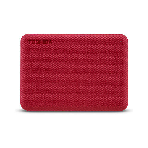 Toshiba Storage Canvio Advance 4 TB, Externe Festplatte (rot, Micro-USB-B 3.2 Gen 1 (5 Gbit/s))
