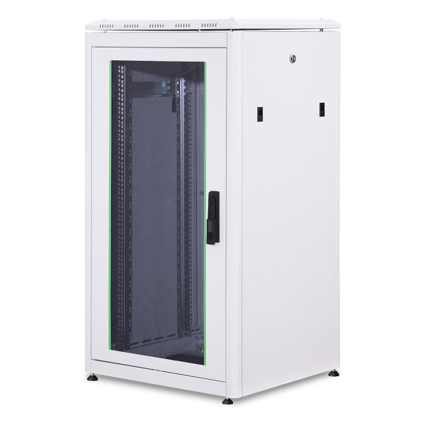 DIGITUS Netzwerkschrank Unique 22HE 1164x600x600mm grau (Speditionsversand)