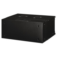 DIGITUS Wandgehäuse SOHO PRO 4HE 240x540x400 mm 19" schwarz