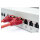 DIGITUS Patchpanel 1HE 24-Port Cat6a geschirmt lichtgrau