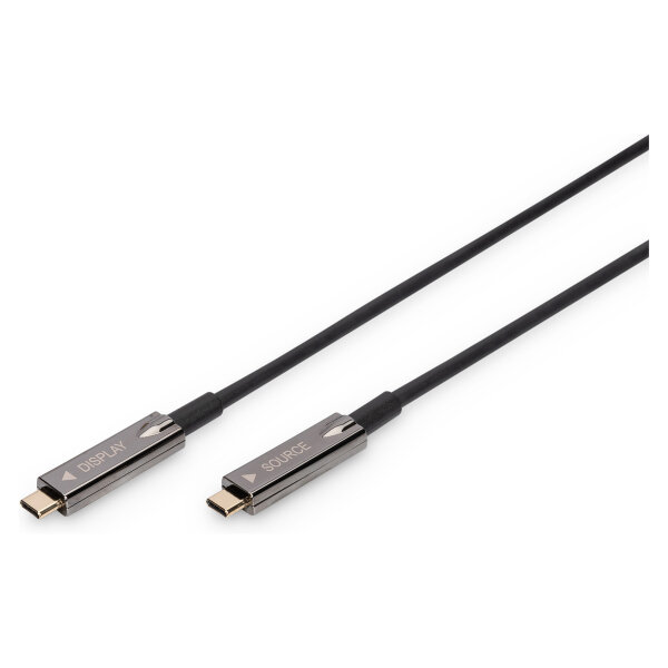 DIGITUS USB 3.1 Kabel Typ C -C St/St AOC Hybrid 4K 60Hz 20m