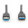 DIGITUS USB 3.0 Verlängerungskabel Typ A -A St/Bu 3.0m, sw