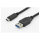 DIGITUS USB 3.0 Anschlusskabel Typ C -A St/St 1.0m, sw