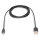 DIGITUS USB 3.0 Anschlusskabel Typ C -A St/St 1.0m, sw