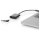DIGITUS USB 3.1 Verteilerkabel Typ C-Klinke St/Bu/Bu 0.2m sw