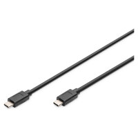 DIGITUS USB 3.1 Anschlusskabel Typ C -C St/St 1.0m, sw