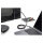 DIGITUS USB C Adapterkabel Typ C -HDMI A 4K St/St 5.0m, sw