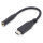 DIGITUS USB C Audio Adapterkabel Typ C -Klinke St/Bu 0,2m,sw