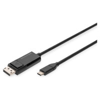 DIGITUS USB Kabel Typ C --> DisplayPort Bidirektional 8K 2m