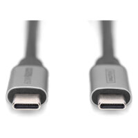 DIGITUS Anschlusskabel USB3.0/C -> C St/St 1m schwarz