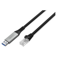 DIGITUS USB 3.2.RJ45 Ethernet Kabel 1Gbit/s 15 m