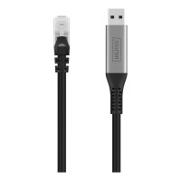 DIGITUS USB 3.2.RJ45 Ethernet Kabel 1Gbit/s 15 m