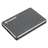 Transcend 6.3cm 1TB USB3.1 StoreJet 25C3N Iron Grey (ALU)