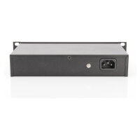 DIGITUS Switch 8-Port Gigabit 80W PoE Managed schwarz