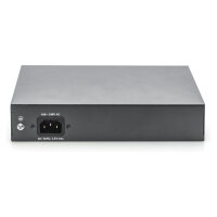 DIGITUS Switch 8-Port Gigabit 180W PoE Unmanaged schwarz
