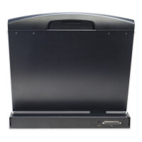 DIGITUS Konsole 17" TFT o.Tastatur o. KVM-Modul schw.