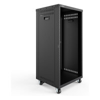 Universal 19-Zoll Equipment Rack mit Rollen, 21HE