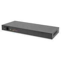 DIGITUS Switch 24 Port L2 Managed Gigabit Ethernet PoE