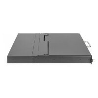 Digitus Modulare HD LCD KVM Konsole mit 17" TFT, 8-Port HDMI KVM Anschluss, Touchpad, deutsches Tastaturlayout