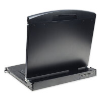 DIGITUS Konsole 19" TFT o.Tastatur o. KVM-Modul schw.