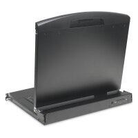 Digitus Modulare HD LCD KVM Konsole mit 19" TFT, 8-Port VGA KVM Anschluss, Touchpad, deutsches Tastaturlayout
