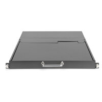 DIGITUS Modulare Konsole 17"HD LCD,16-port HDMI KVM Deutsch