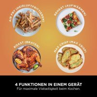 Ninja AF200EU Foodi 4-in-1 Dual Zone Heißluftfritteuse