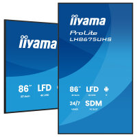 IIYAMA 217cm (85,6") LH8675UHS-B2AG 16:9...