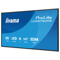 IIYAMA 139.0cm(55") LH5575UHS-B2AG 16:9 3xHDMI+DP+2xUSB (Speditionsversand)