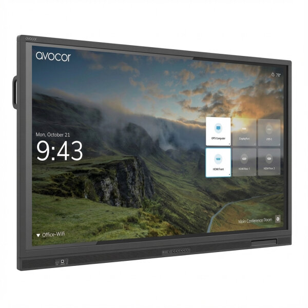 AVOCOR E Serie AVE-6540 165cm 65/3840x2160/DP/HDMI/USB/TOUCH