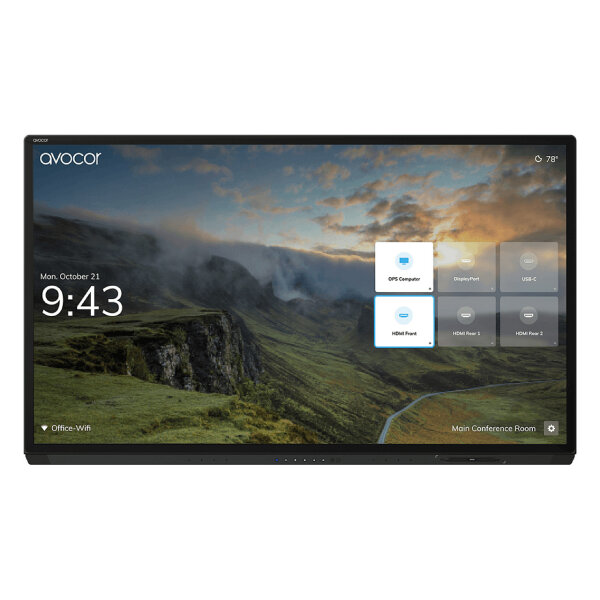 AVOCOR G Serie AVG-7560 190cm 75/3840x2160/DP/HDMI/USB/TOUCH