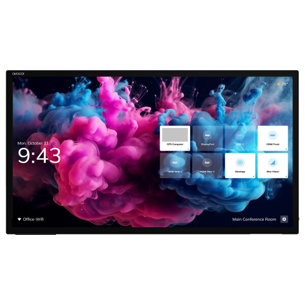 AVOCOR H Serie AVH-7520 190cm 75/3840x2160/DP/4xHDMI/USB/TOUCH