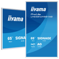 IIYAMA DS LH6581UHSG 163.9cm VA 24/7 65/3840x2160/2xHDMI/2xUSB/USB-C