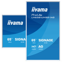 IIYAMA DS LH6581UHSG 163.9cm VA 24/7 65/3840x2160/2xHDMI/2xUSB/USB-C
