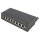 DIGITUS Patchpanel 1HE 8-Port Cat6 geschirmt schwarz