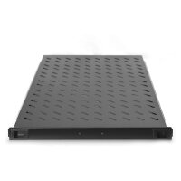 DIGITUS Fachboden 1HE 30x483x720mm max 65kg schwarz ausziehb