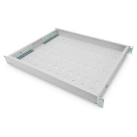 DIGITUS Fachboden 1HE 44x482x350-550mm bis 50kg grau v