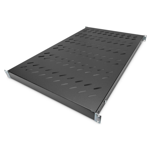 DIGITUS Fachboden 1HE 44x482x700-1180mm bis 50kg schwarz var