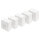 DIGITUS Aufputzdose Cat6 2xRJ45 geschirmt 5er Set weiss