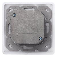DIGITUS Anschlussdose Cat6 2xRJ45 geschirmt Unt. Signalweiß
