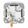 DIGITUS Netzwerkdose CAT 6A Klasse EA geschirmt 1xRJ45 weiß