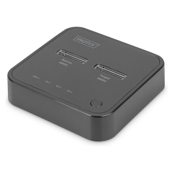 DIGITUS Dual M.2 NVMe SSD DockingStation m. SD-Exp.Kartenles